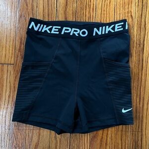 Nike Pro shorts with pockets